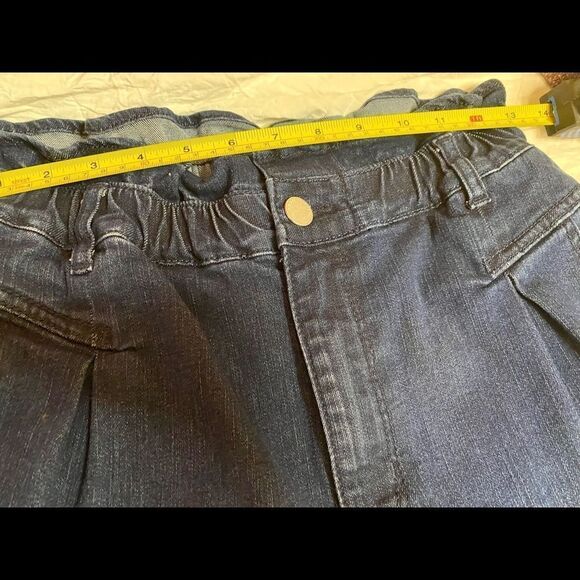 Vintage America High Waist Jeans Dark Wash Paperboy Boy - Picture 7 of 13